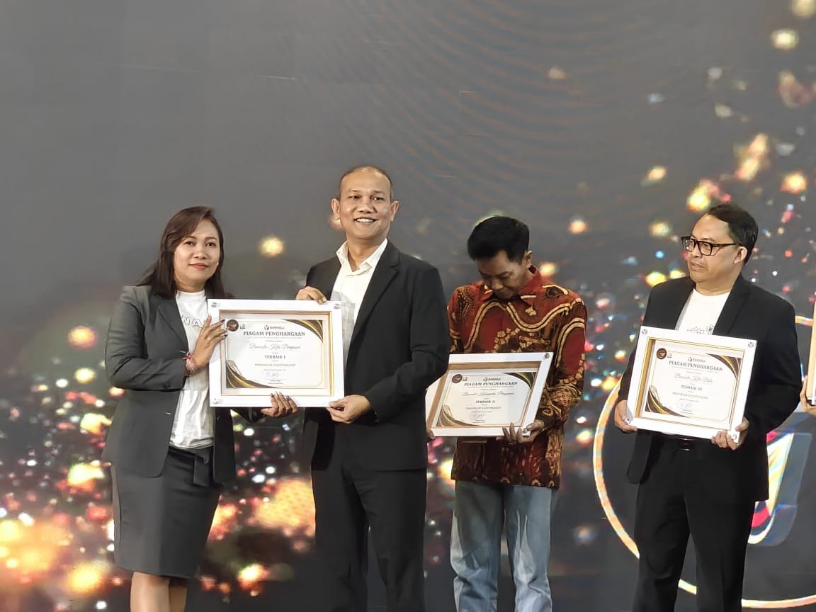 Bawaslu Denpasar Raih Penghargaan Pertama Program Kehumasan