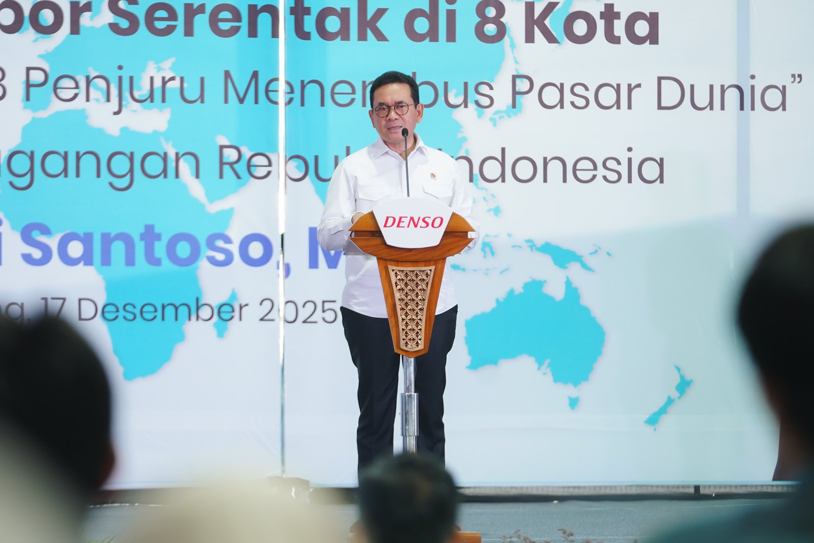 Mendag Pimpin Pelepasan Ekspor Serentak di Bekasi