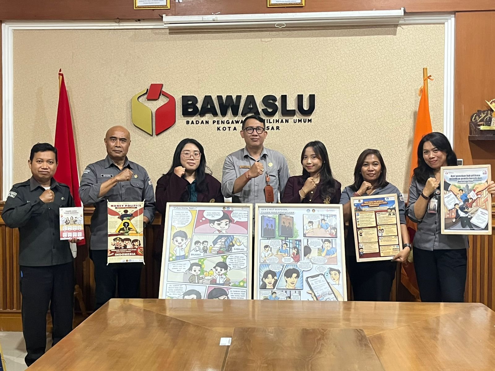 Windari dan Anjani Sulap Materi Pemilu Jadi Karya Visual Kece