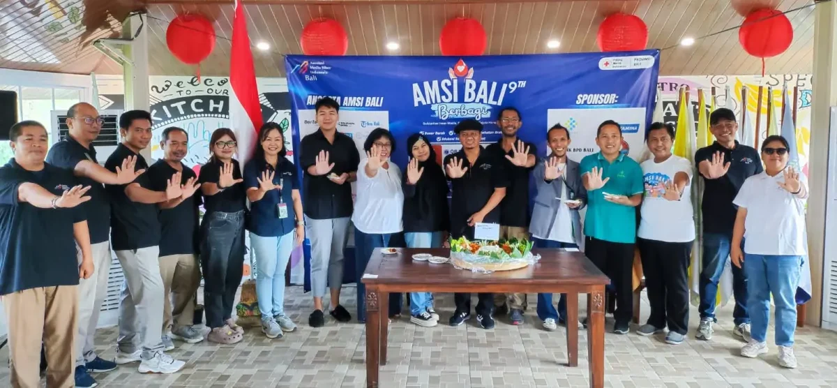 AMSI Bali Kumpulkan Puluhan Kantong Darah di HUT ke-9