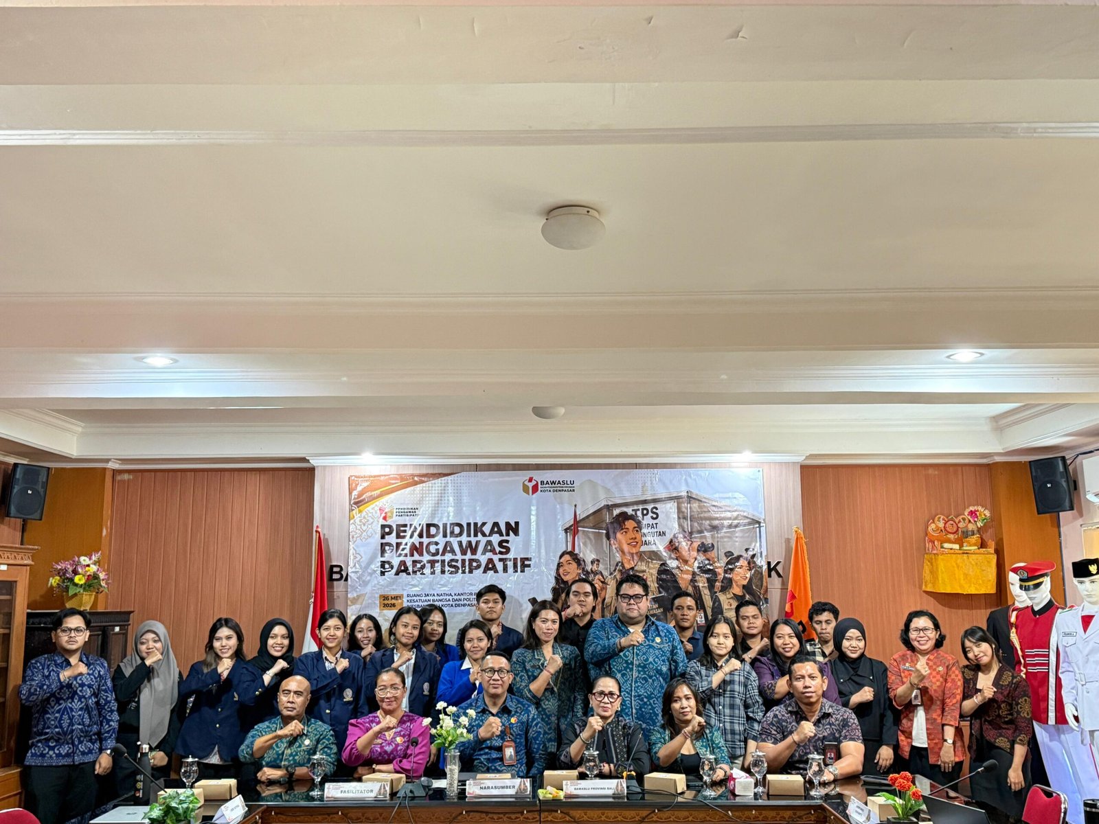 Komitmen Hadapi Pemilu 2029, Bawaslu Denpasar Bentuk Kader Pengawasan Partisipatif Melalui P2P