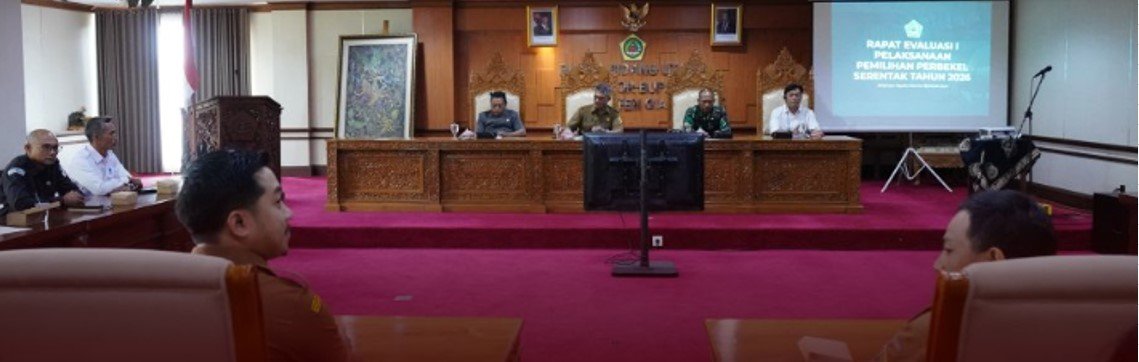 KPU Gianyar Dorong Kebijakan Pilkel Serentak 2026 Berkepastian Hukum