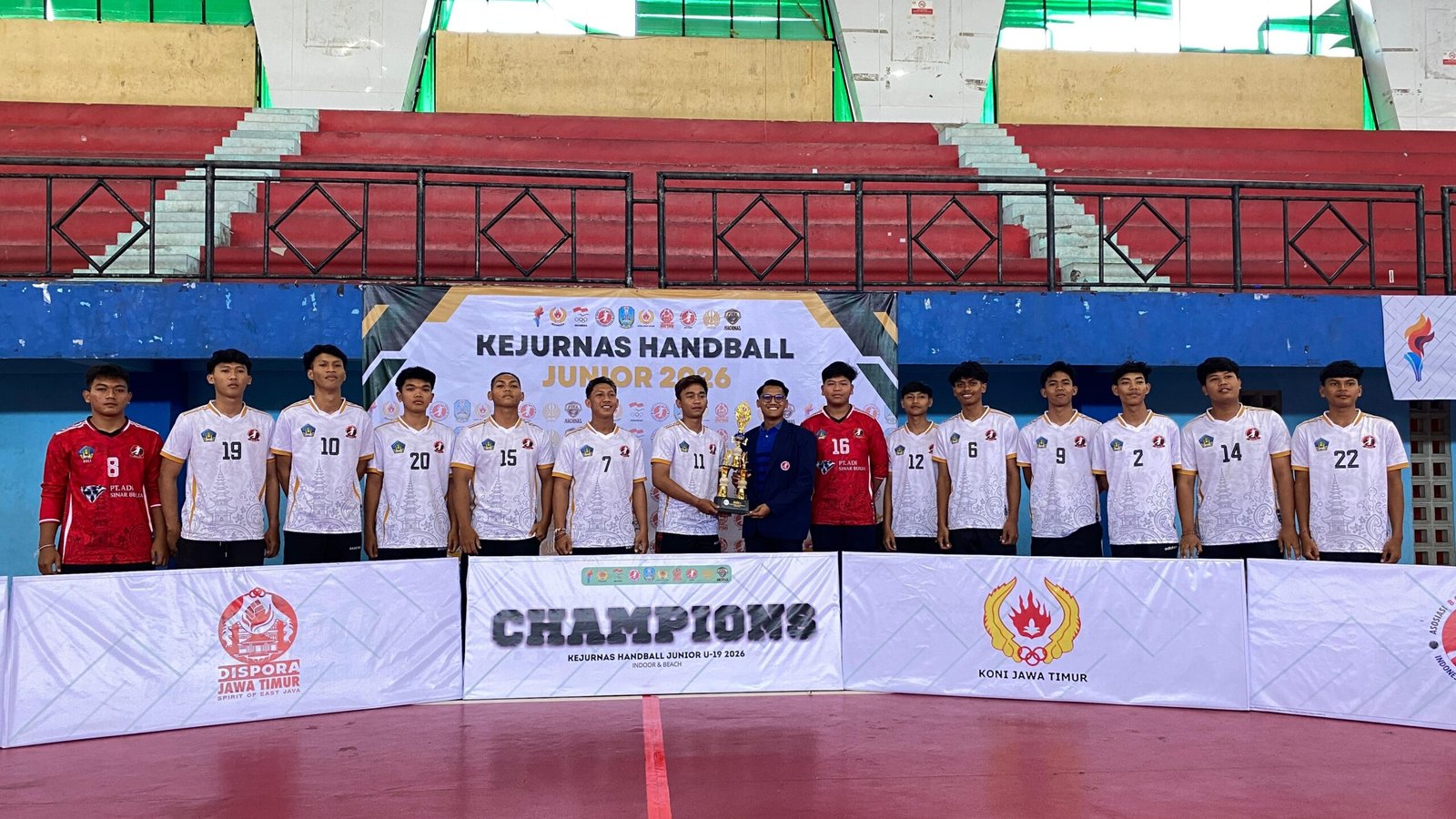 Bola Tangan Bali  Juara 1 pada Kejurnas Junior U-19 2026