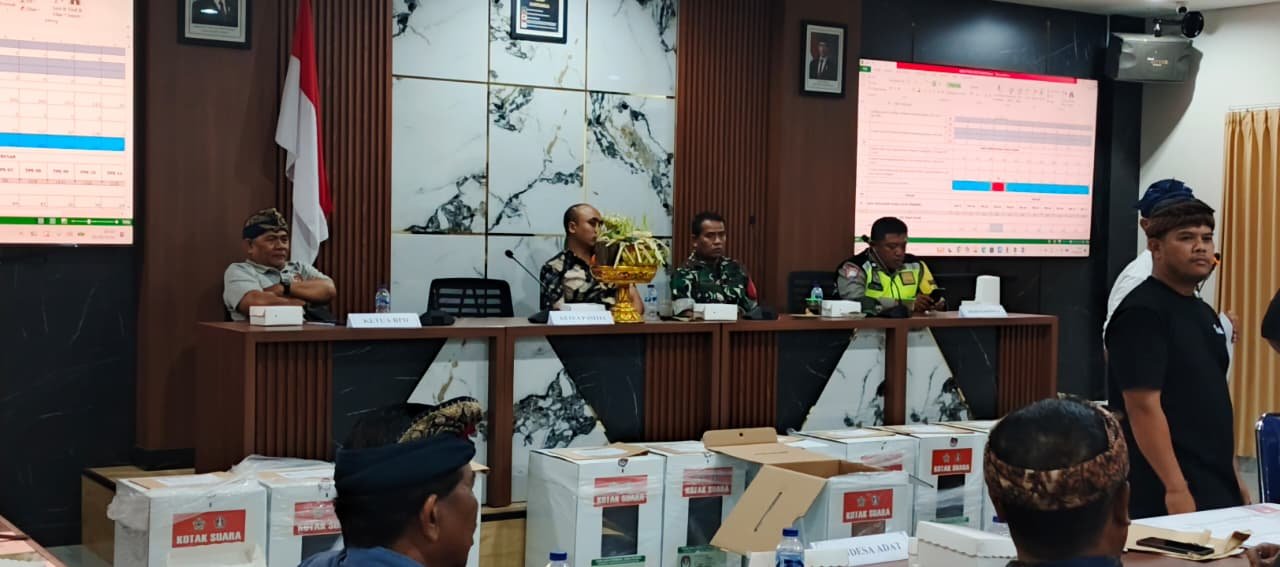 Hasil Lengkap Pilkel Serentak 26 Desa di Gianyar