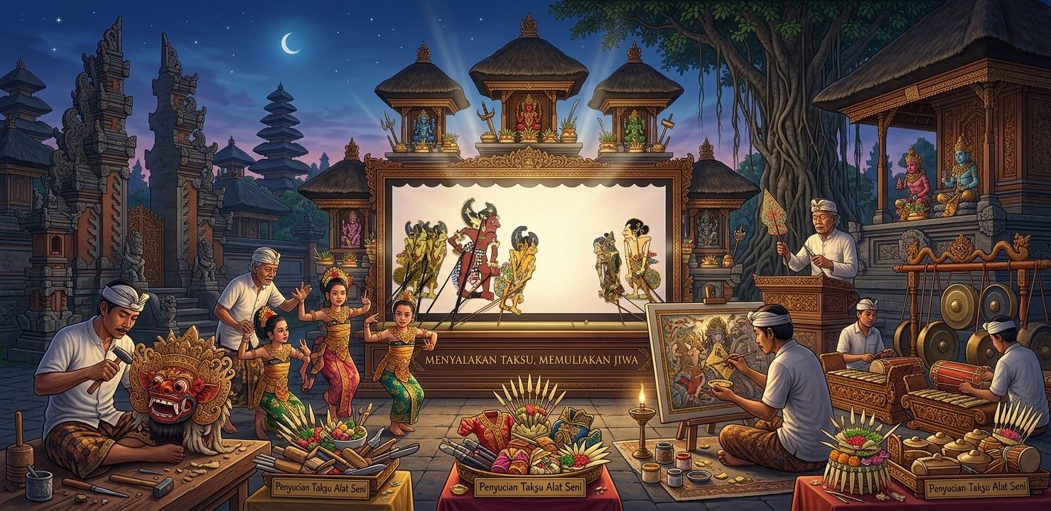 Mengasah Taksu, Memuliakan Jiwa: Tumpek Wayang sebagai Hari Raya Kreativitas Bali